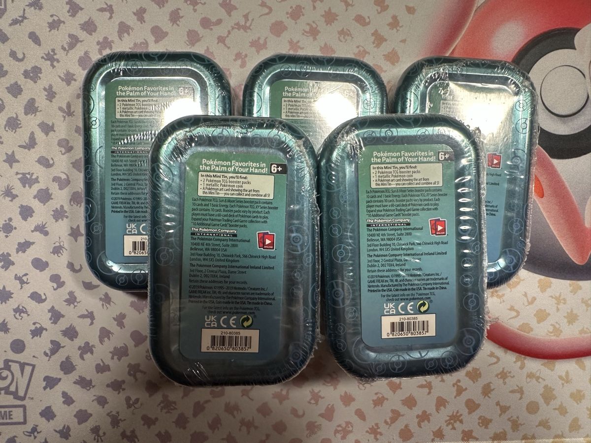 Pokémon Sammelbilder & Trading cards: Kanto Mini Tin Collection 2019 ENG sealed ab 1.-- – Gebraucht aus Recherswil von Nitschy 1