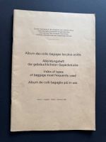 Originales Gepäckstück-Verzeichnis von 1968, Rarität!