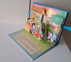 "Der Hase und der Igel" - Pop-Up-Buch in 5 Szenen -Top!