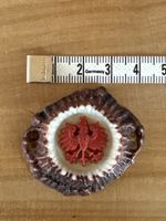 Kunststoff Abzeichen Button mit Tiroler Adler
