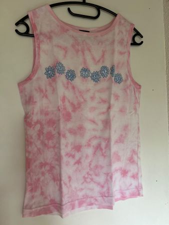 Sommerliches Joe Boxer Top, Grösse M, Rosa Batik Muster!