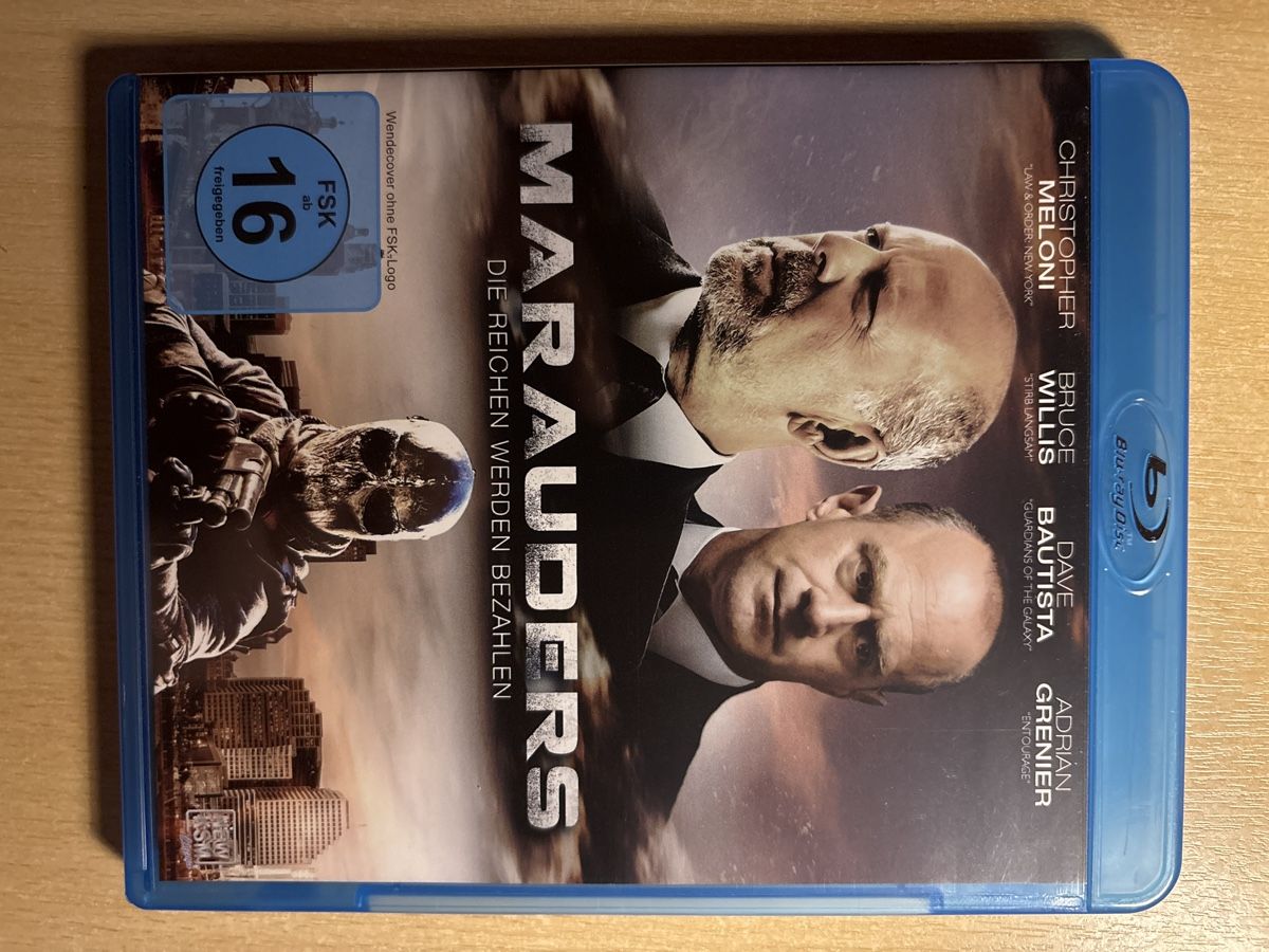 Tutti i DVDs: Marauders Blu-ray - Actionthriller mit Bruce Willis! – Usato da Gerlafingen venduto da Marcryter
