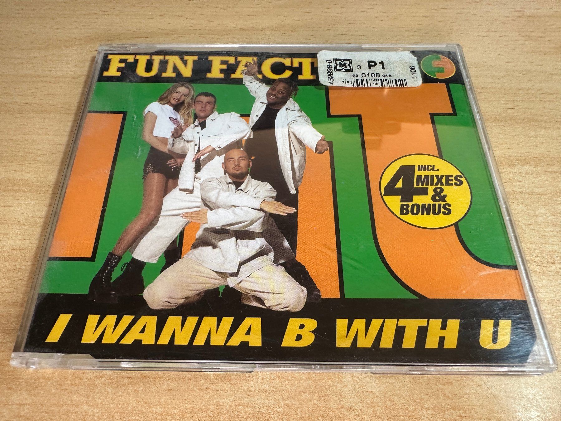 CDs: Fun Factory – I Wanna B With U - Single CD – Gebraucht aus Rikon im Tösstal von Alpenmutz