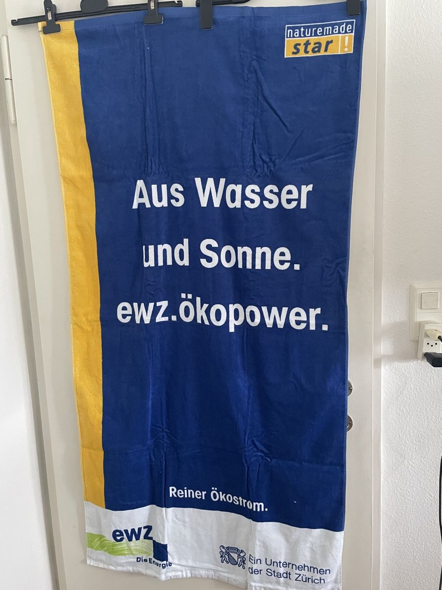 Teli da bagno: EWZ Badetuch 70x140 – Nuovo (secondo la descrizione) da Zürich venduto da silab69