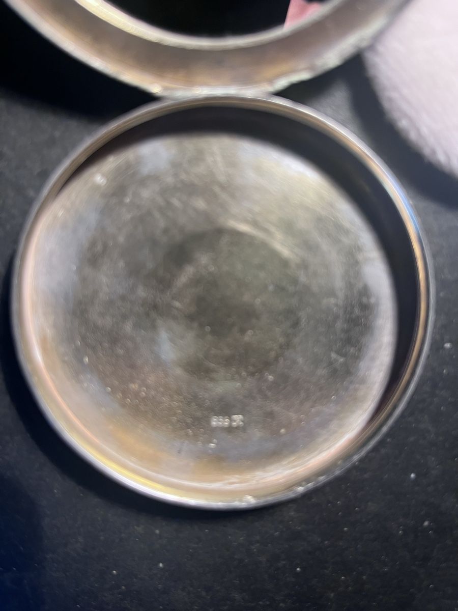 Artdeco Make-up: Puderdose Silber – Usato da Bremgarten AG venduto da Arta57 3