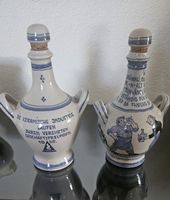 2 Keramikindustrie Laufen Krügli mit Korkverschluss 1935