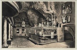 SO 13 Mariastein Gnadenkapelle Stempel «Hotel Post» 1935