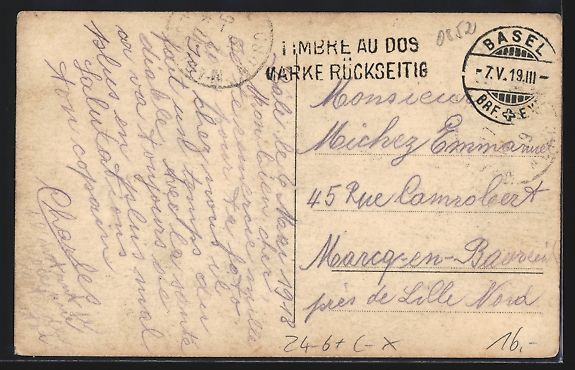 Cartoline postali: Eggersriet, Zerstörtes Haus nach der St – Usato da Berlin venduto da bartko-reher 1