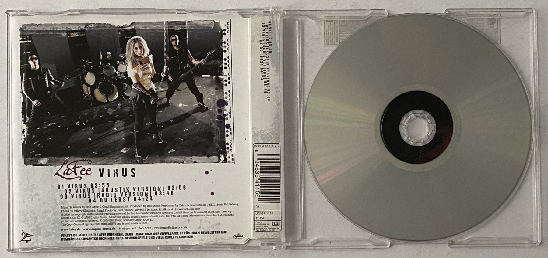 CD: LaFee, Virus – Usato da Flums venduto da Asquillo 2