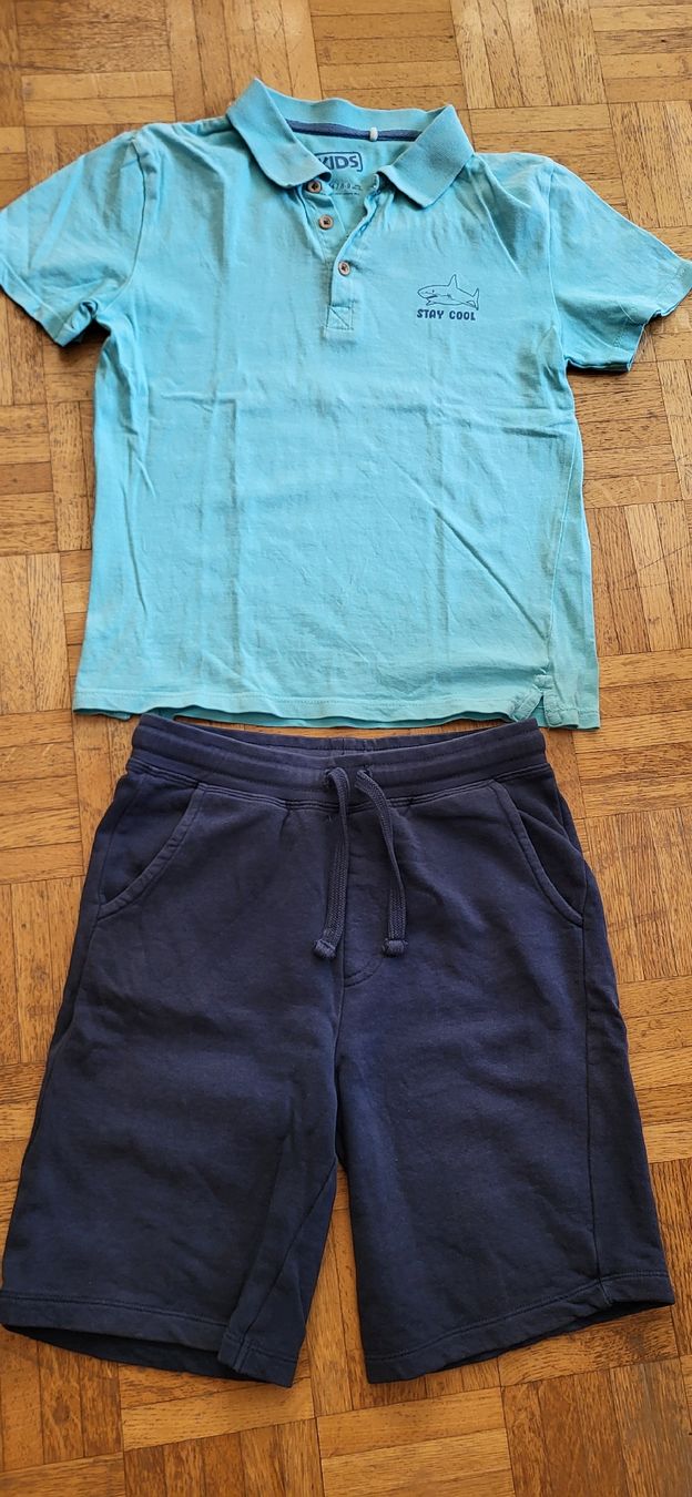 Lotti & Set di vestiti: Set Short & T Shirt Junge 134cm – Usato da Oberwil BL venduto da Manue1974