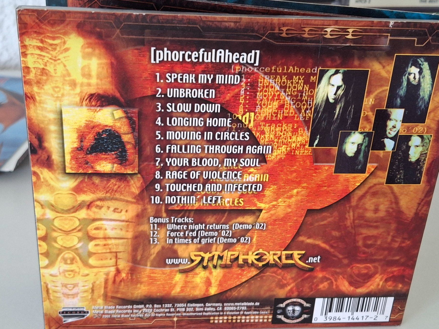 CDs: CD Symphorce - Phorcefulahead – D'occasion à Aarberg par Jackup1 1