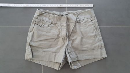 Graue, elegante Short, H&M, Grösse 34
