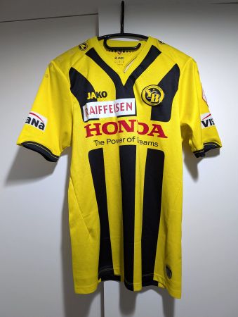 BSC Young Boys Matchworn Home Trikot 2014/15 – S. Afum –Gr.S