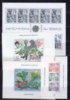 R5203  /  MONACO Yvert blocs n° 50/52/53/55 neufs XX