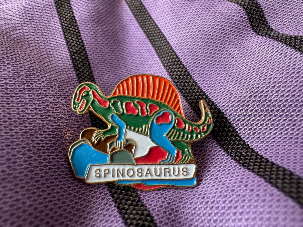 Vintage Dinosaur pin pins Spinosaurus | Kaufen auf Ricardo