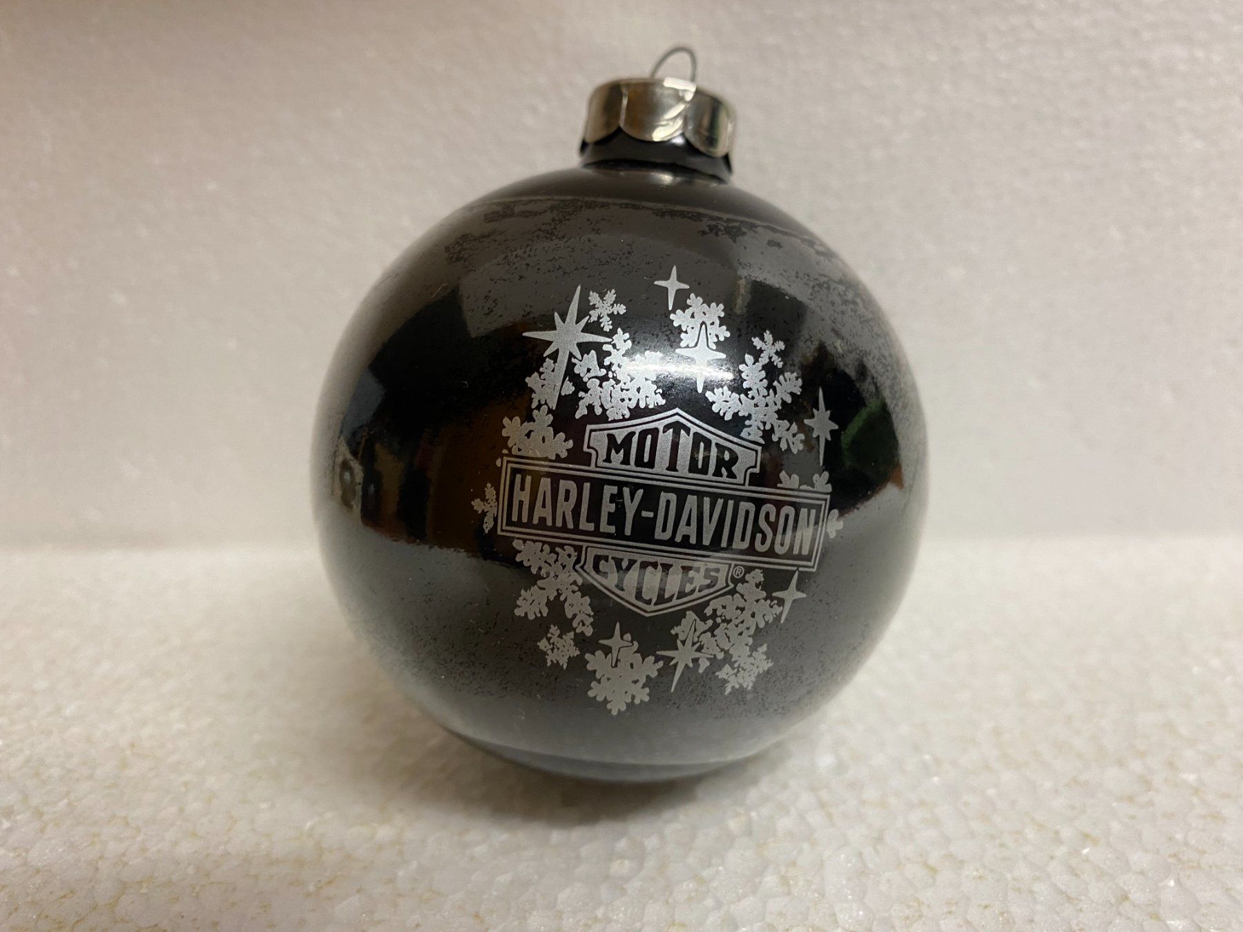 Harley-Davidson Alle Dekorationen: 4 Harley-Davidson Weihnachtskugeln Set Limited Edition – Neu (gemäss Beschreibung) aus Berg TG von Electrolux23 5
