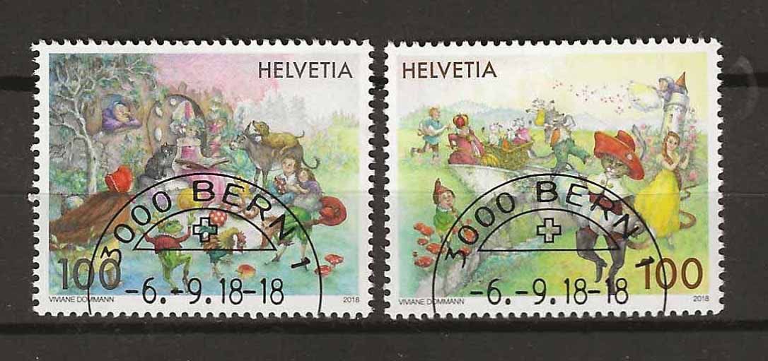Tutti i francobolli: M1684 - Fées 1er jour – Usato da Trélex venduto da Phil_Albert