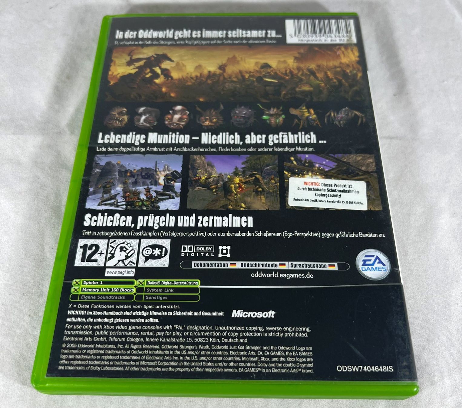 Microsoft Spiele: jeu XBOX : Oddworld: Strangers Vergeltung – Gebraucht aus Biel/Bienne von new-life 2