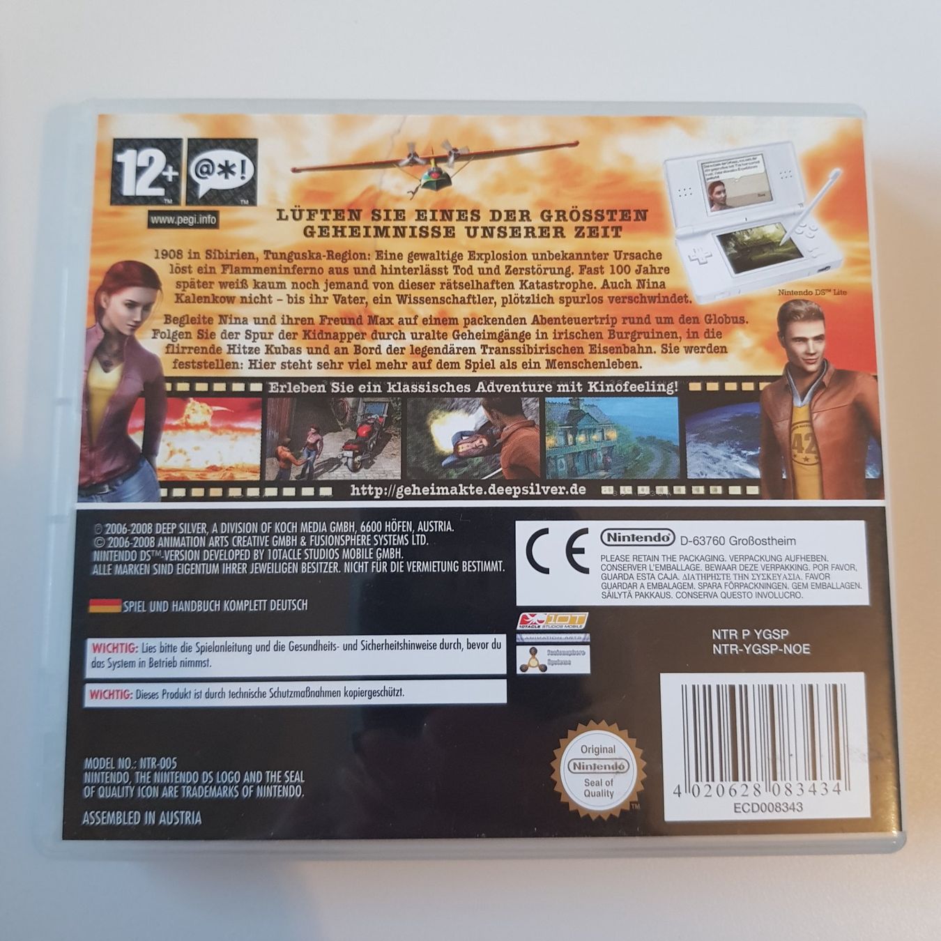 Nintendo Giochi: Geheimakte Tunguska /DS – Usato da Münchenstein venduto da 2DGames 1