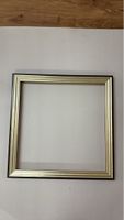 Bilderrahmen Gold Schwarz Breite 3.5cm Zustand wie neu