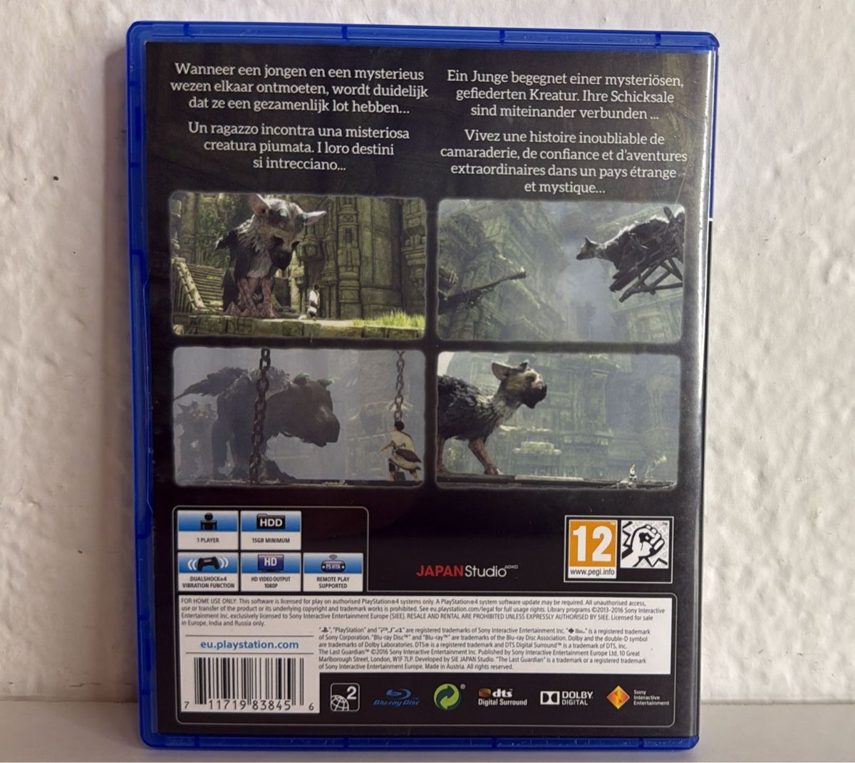 Sony Giochi: PS4/PS5 The Last Guardian Game - Perfect for Summer – Usato da Ehrendingen venduto da bubulence 1