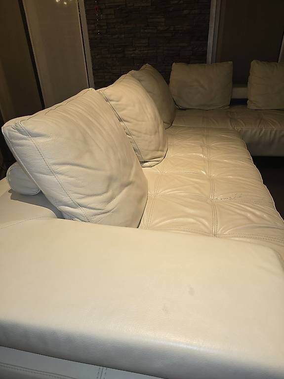 Divani: Grosse Echtleder-Ecksofa / Wohnlandschaft inkl. Hocker – Usato da Wittenbach venduto da dar_9rpl 5