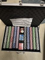 Poker set mit Aluminium Koffer 