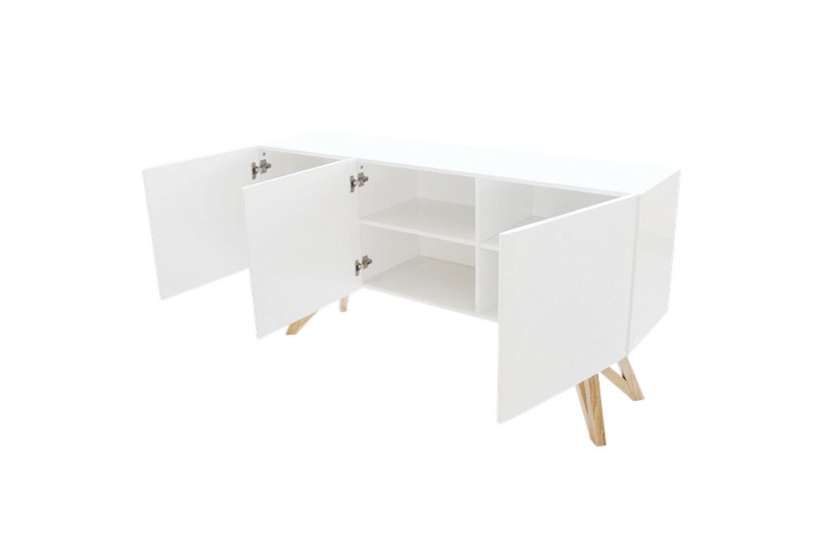Conforama Cassettiere: Sideboard weiss - guter Zustand – Usato da Brunnadern venduto da Koni95 1