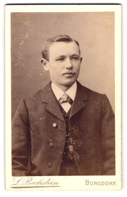 Fotografie & Manifesti: Fotografie L. Bechstein, Burgdorf, Bahnh – Usato da Berlin venduto da bartko-reher