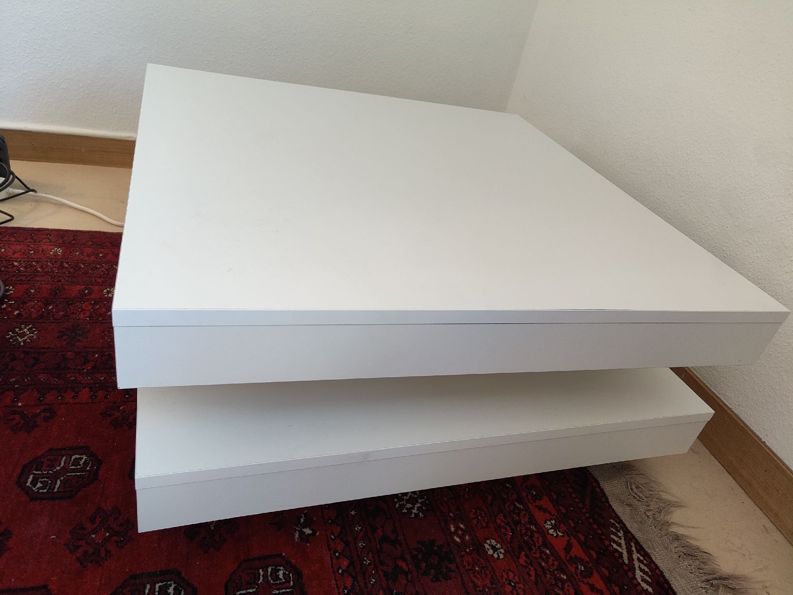 Tavoli: Couchtisch weiss modern drehbar – Nuovo (secondo la descrizione) da Zürich venduto da nin_8qtb 3