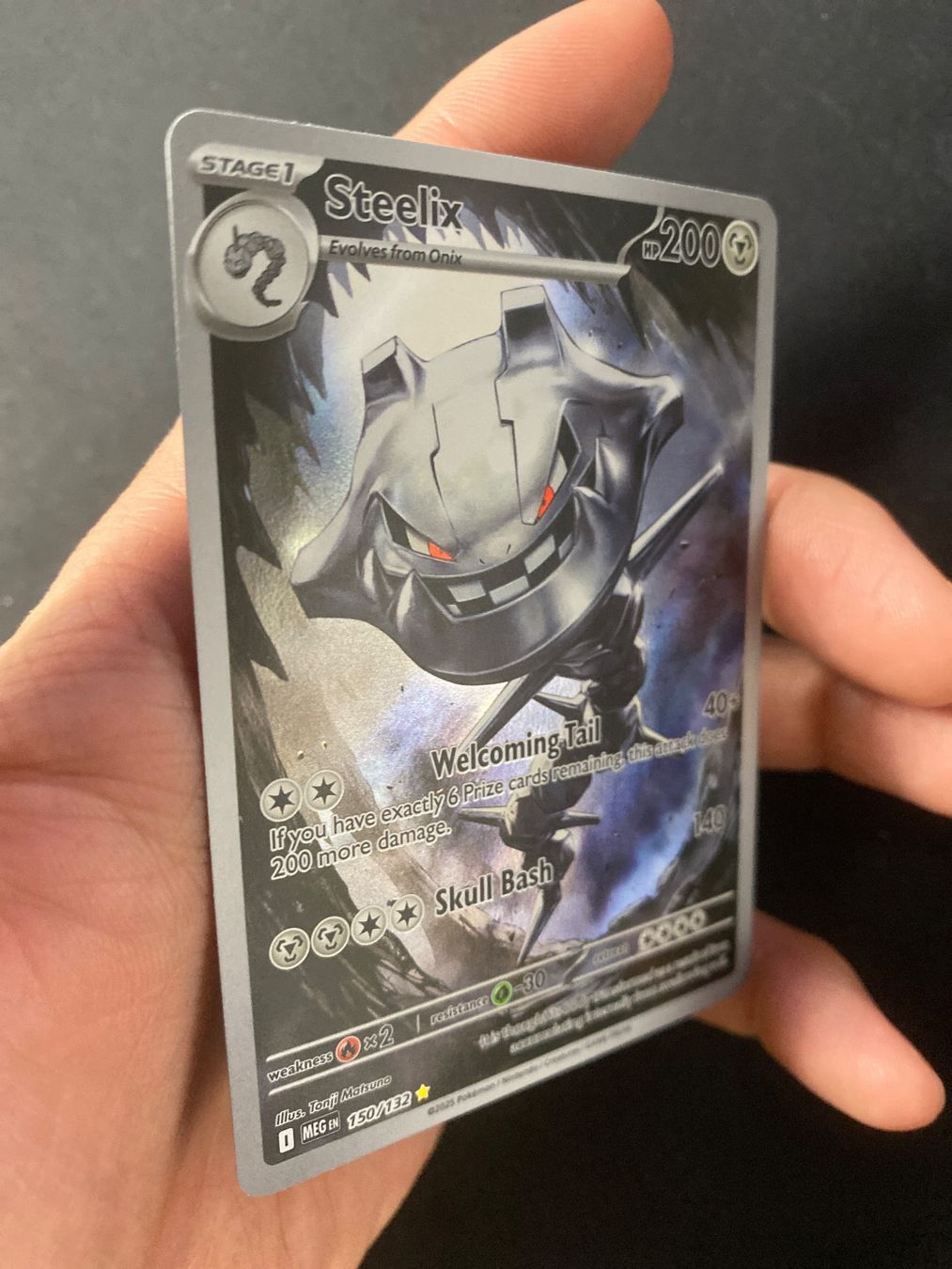 Pokémon Sammelbilder & Trading cards: Steelix 150 - Stahlos - Illustr. Rare - Mega Evolution - EN – Neu (gemäss Beschreibung) aus Hausen AG von Shrade 2