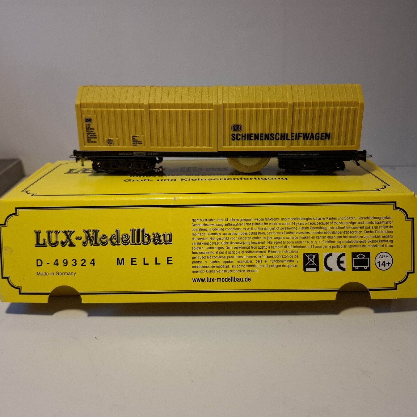 Lux-Modellbau Modelleisenbahnen: Lux Schienenschleifer – Gebraucht aus Sargans von Pfiffii 3