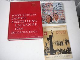 Schweizerische Landesausstellung Lausanne 1964, 3 Bücher