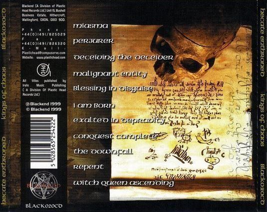 CDs: Hecate enthroned - Kings... – D'occasion à St-Cergue par VeganWarrior 1