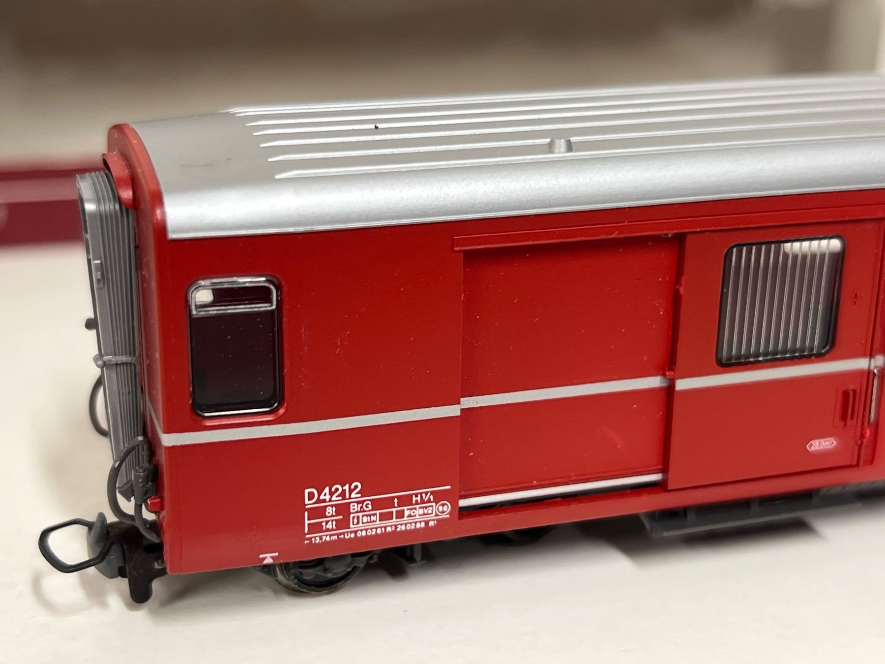 Bemo Modelleisenbahnen: Bemo  D4212 Gepäckwagen  RhB H0m – Gebraucht aus Neuenhof von ludovicco 1