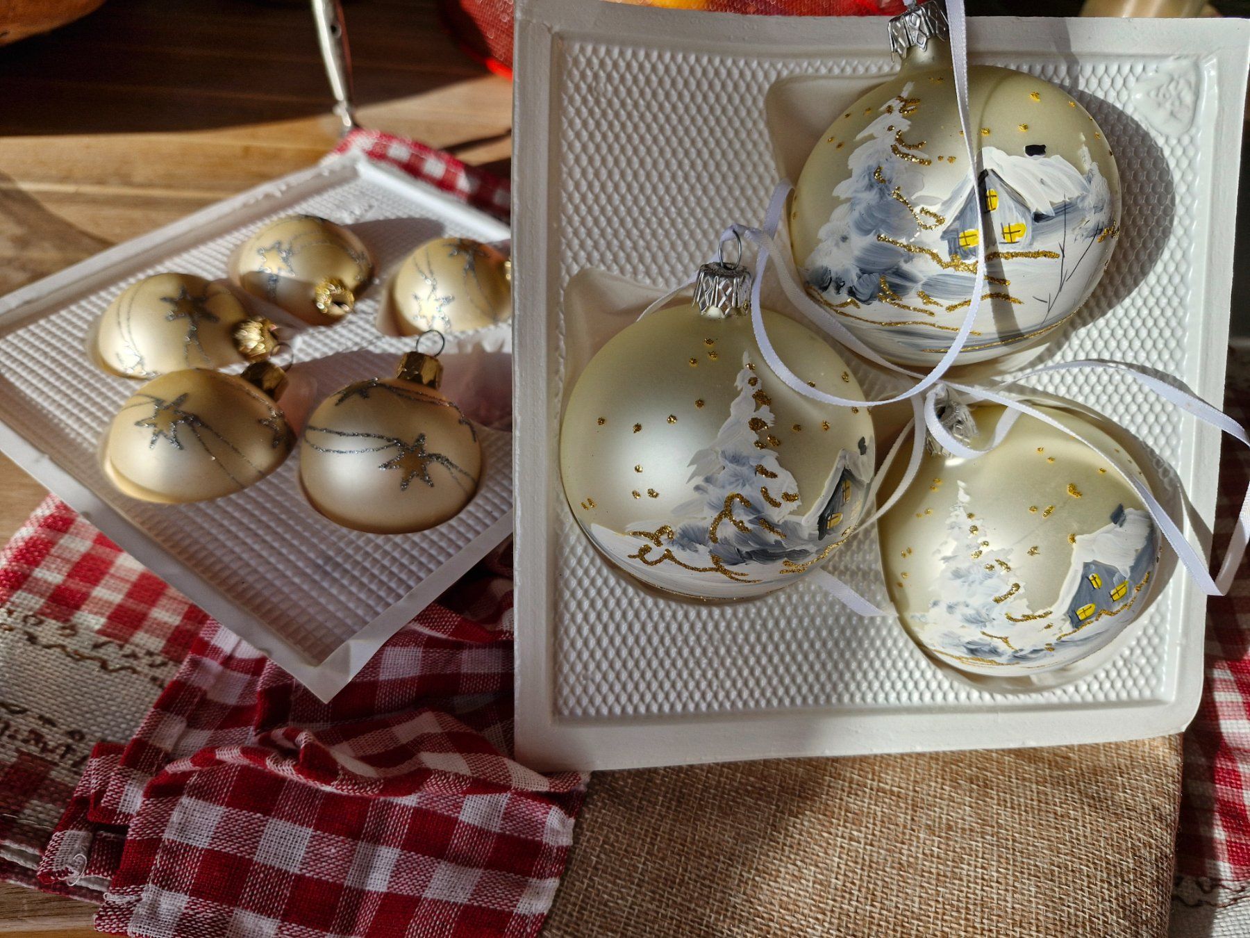 Toutes les décorations: alter Christbaumschmuck – D'occasion à Guarda par rue_bpd7