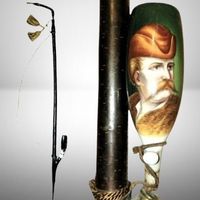 🦌🕵️‍♂️Antike Jägerpfeife XXL – Porzellanportrait um 1900🪵