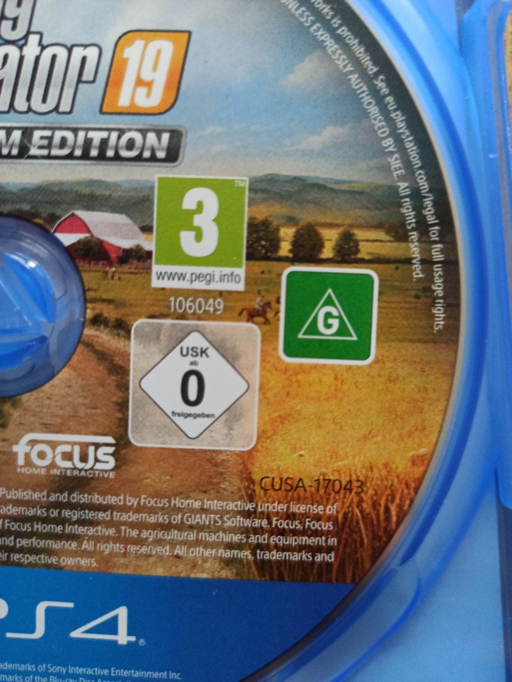 Giochi: Farming Simulator Platinum 19  Landwirtschafts PS4 / PS5 TOP – Usato da Oberweningen venduto da mar_87mx 3