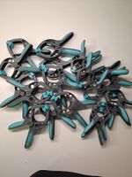 Blaue Wolfcraft Federzwingen 60+40 mm