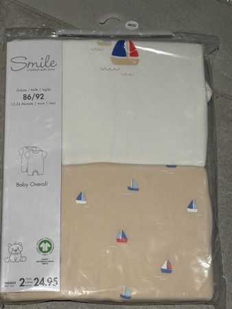 Pyjama overall 86 - 92 neuf