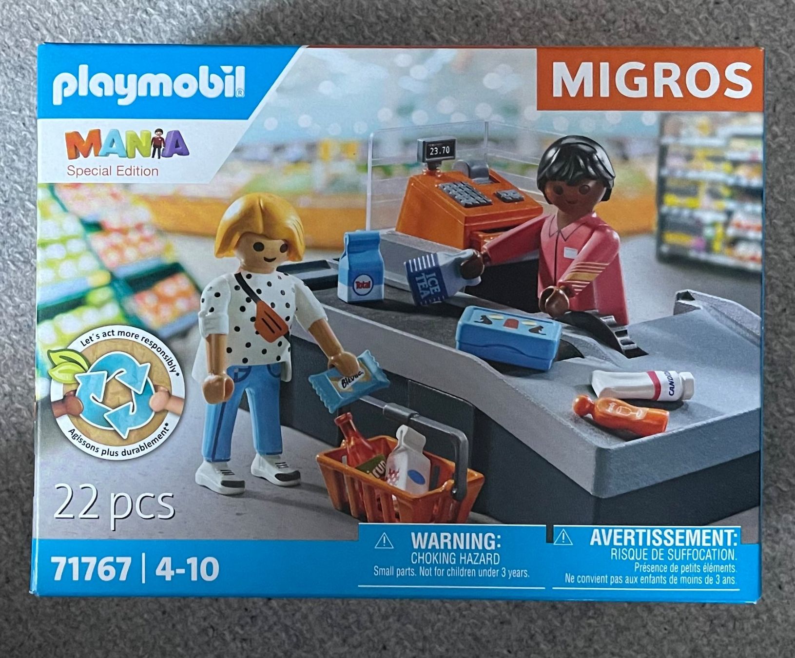Playmobil Giocattoli: Playmobil Mania Migros Kasse – Nuovo e nell'imballaggio originale da Engelburg venduto da ali_8vdt