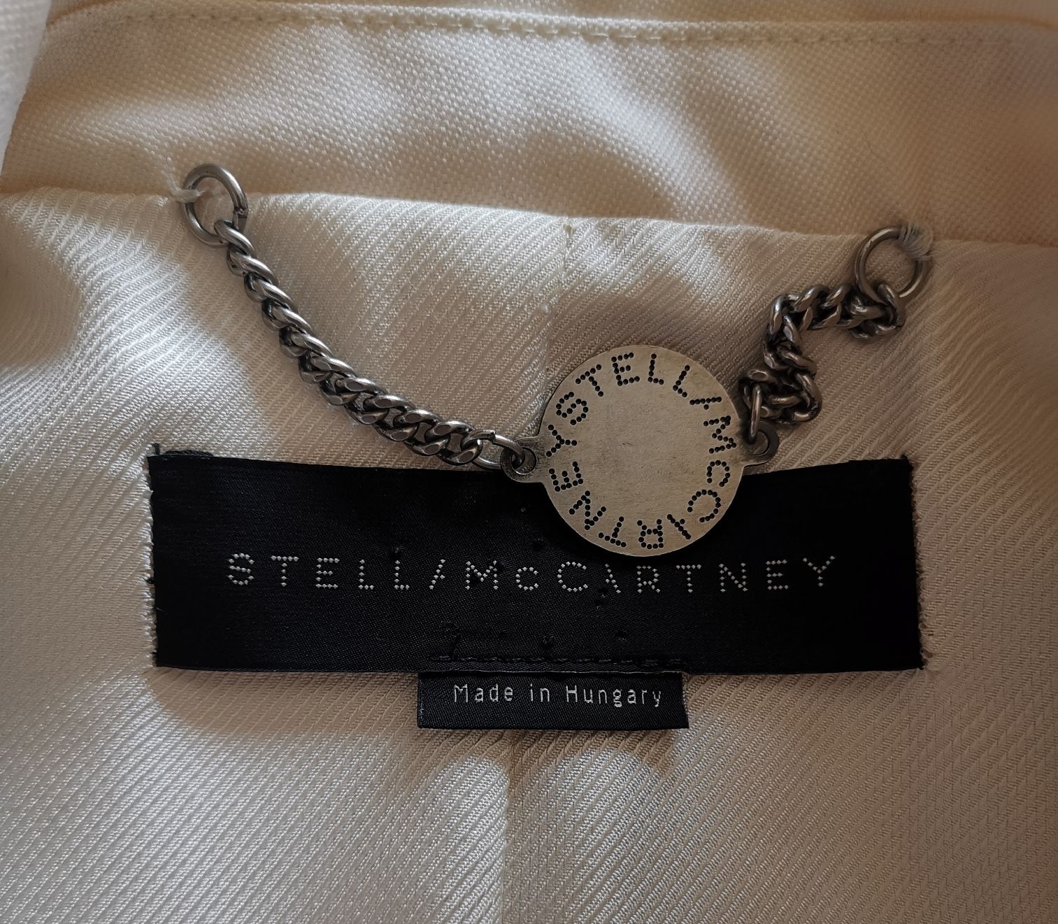 Stella McCartney Giacche: Stella McCartney Woll Seide Blazer – Usato da Uerikon venduto da pink_flamingo 1