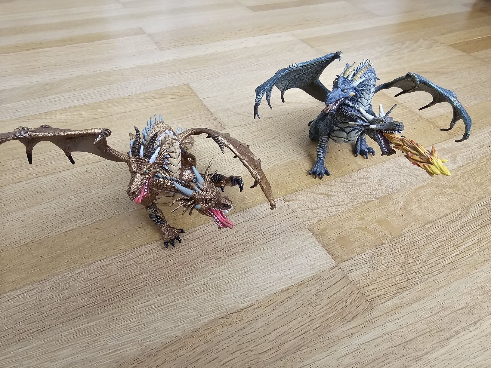 Figuren: Drachen, 2 Stk. Top Zustand – Gebraucht aus Seftigen von SaWe19 1