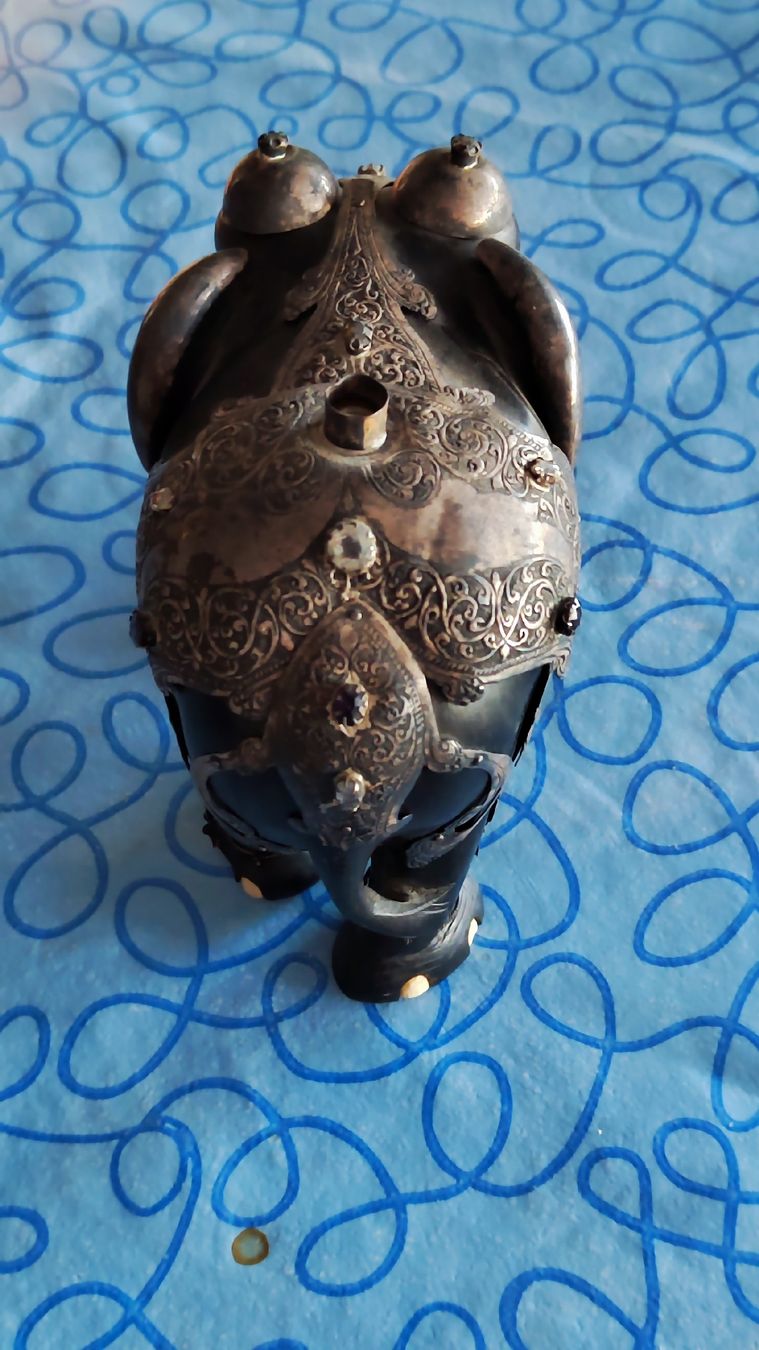 Statuette: Dekorativer Elefant – Usato da Grenchen venduto da Elefantenfam 2
