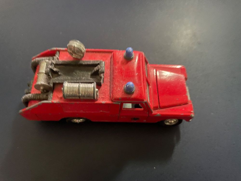 Dinky Toys Land Rover 109 W.B. N° 282 Fire Truck (Gebraucht) in ...