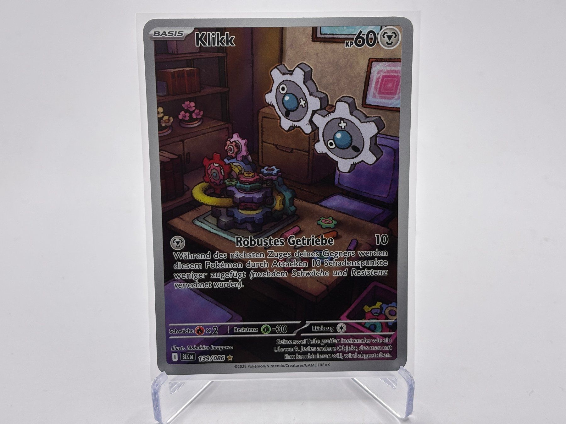 Pokémon Sammelbilder & Trading cards: Schwarze Blitze - Klikk  (BLK 139) - DE – Neu (gemäss Beschreibung) aus Allschwil von Bullach