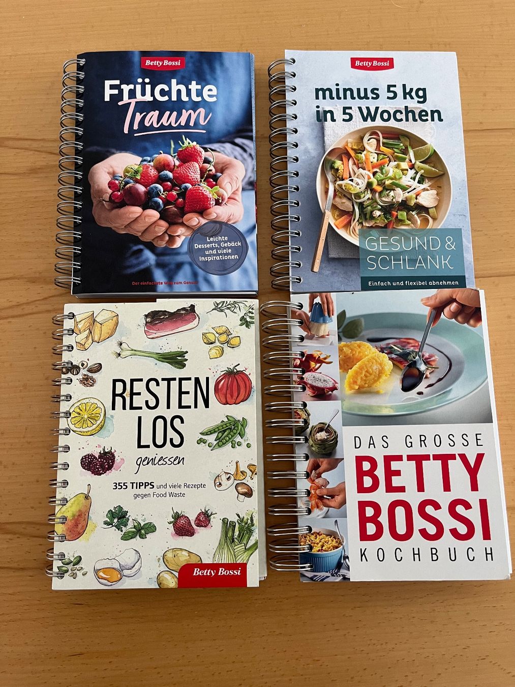 Libri: 4 grosse Betty Bossi Bücher – Usato da Jona venduto da tissot8645