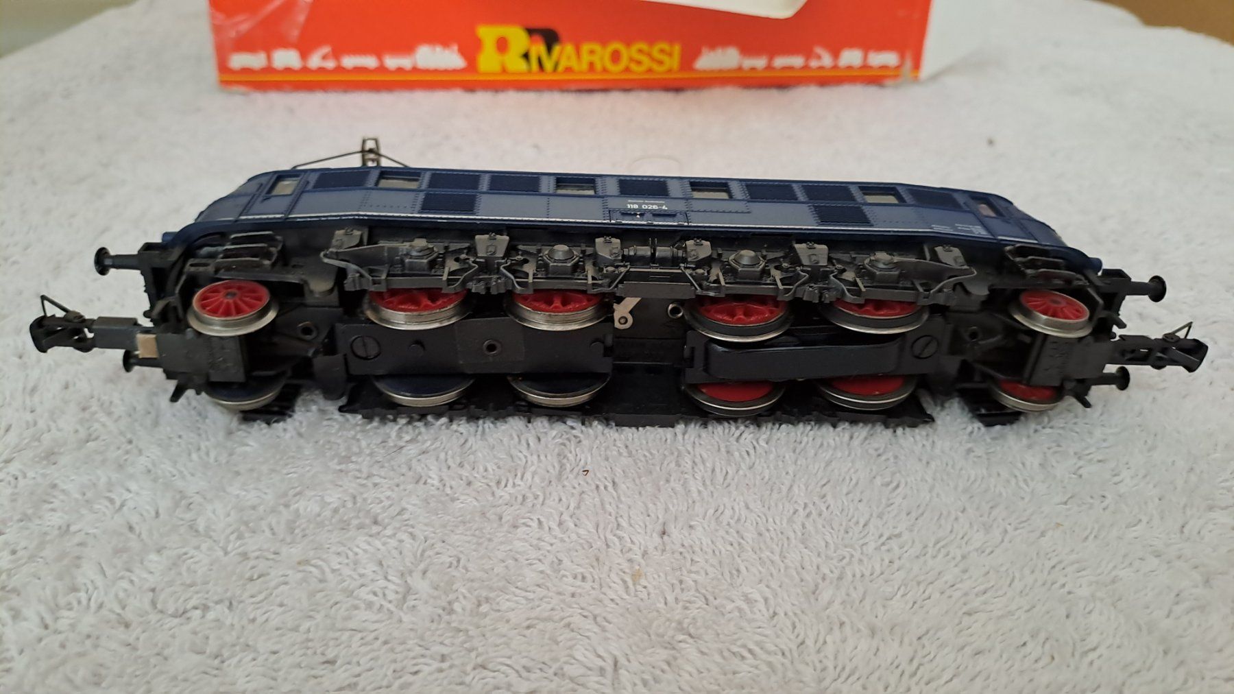 Rivarossi Modelleisenbahnen: Rivarossi DB E Lok BR 118 H0 GL/9 – Gebraucht aus Winterthur von Riebeli333 5