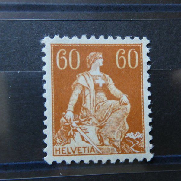 Alle Briefmarken: Nr. 140 ** HELVETIA mit Schwert – Neu (gemäss Beschreibung) aus Egliswil von Trens01 1