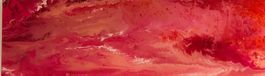 Abstrakt Malerei Rot Zeitgenossische Gemälde Tableau Quadro